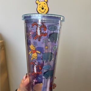 Disney Purple Winnie the Pooh Tumbler